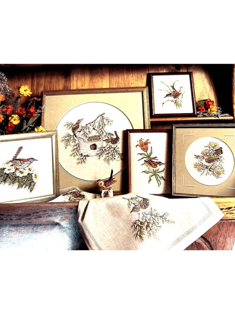 Crossed Wing Collection "To Wrent For A Song No. 9" Cross Stitch Pattern Bookl